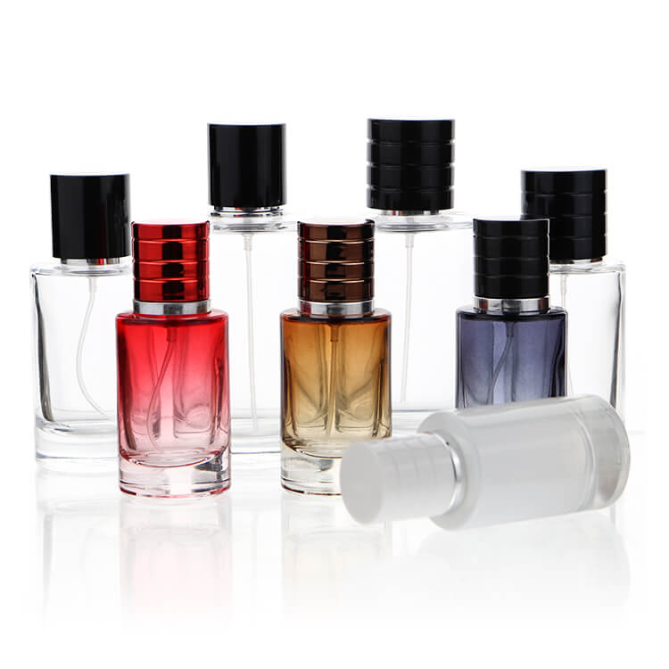 Melady Perfume Bottle 4x4x7 cm Glass Round