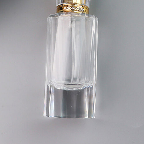 thick glass perfume bottle